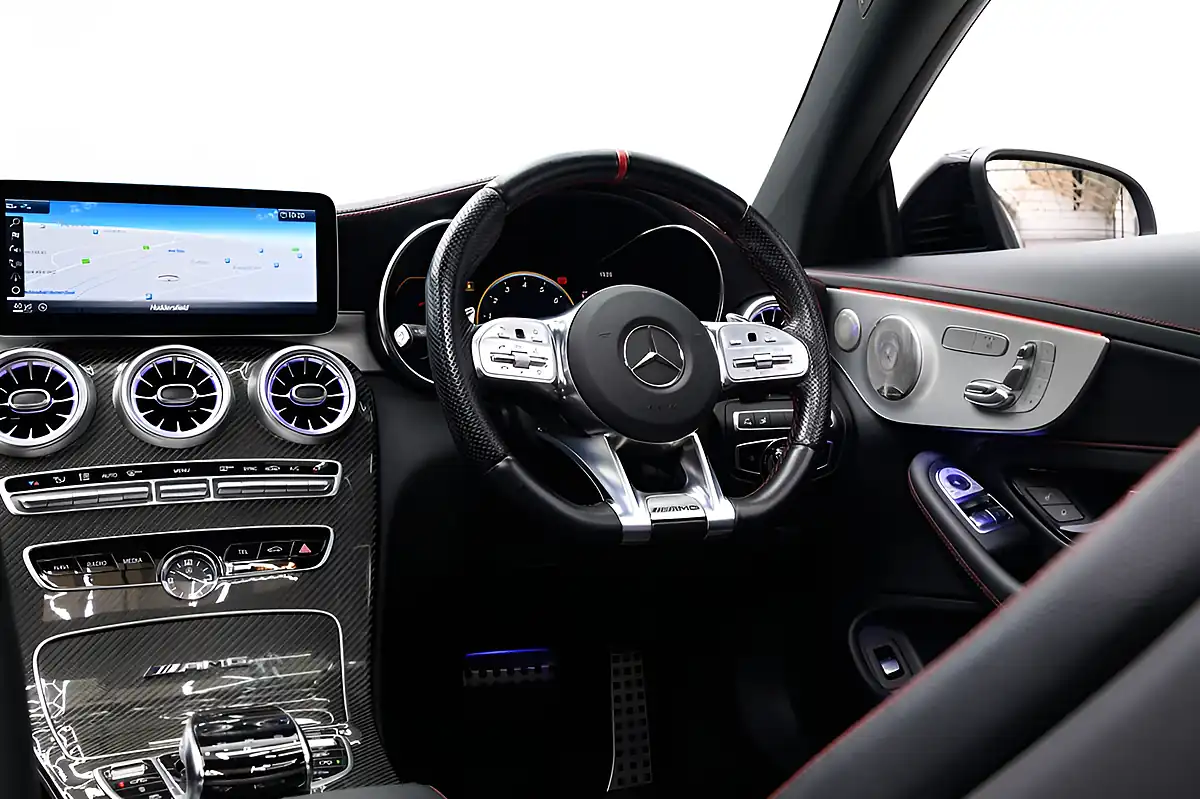 Used 2023 Mercedes-Benz C Class Night Edition (premium Plus) Obsidian Black - Interior and Exterior details 3