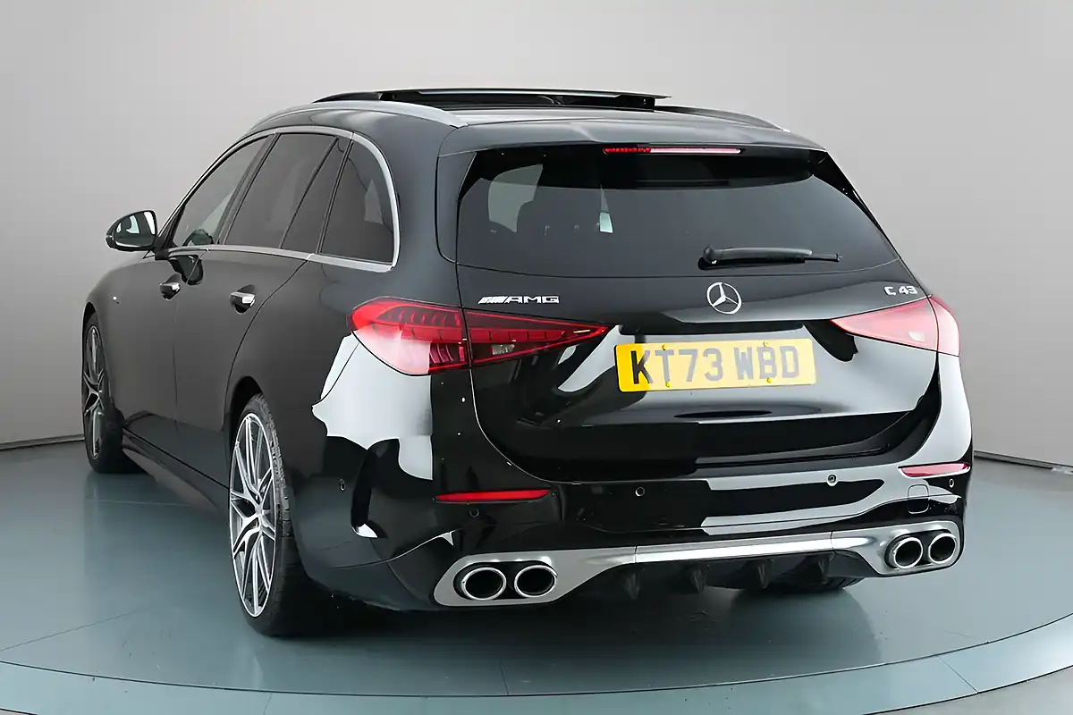 Used 2023 Mercedes-Benz C Class Premium Plus Black - Interior and Exterior details 4