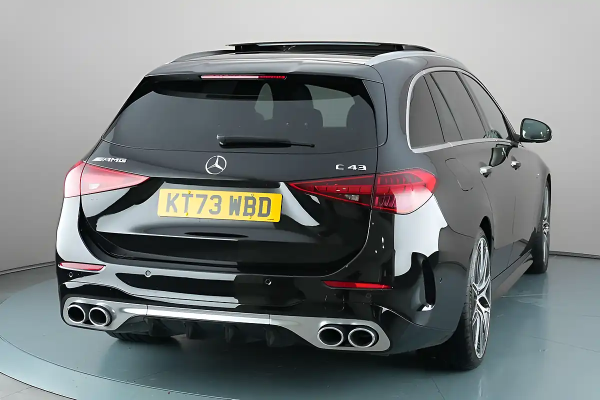 Used 2023 Mercedes-Benz C Class Premium Plus Black - Interior and Exterior details 8