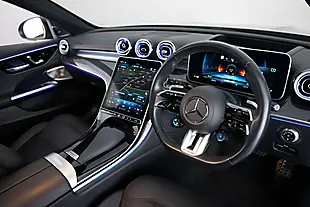 Used 2023 Mercedes-Benz C Class Premium Plus Black - Interior and Exterior details 9