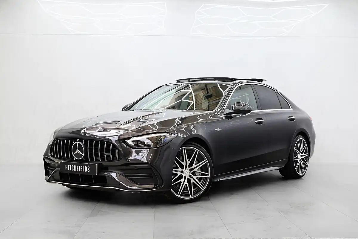 Used 2023 Mercedes-Benz C Class Premium Plus Grey - Interior and Exterior details 6