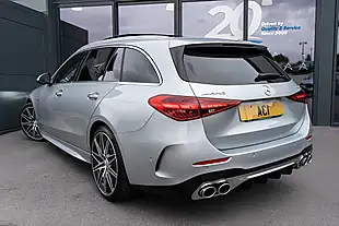 Used 2023 Mercedes-Benz C Class Premium Plus High Tech Silver - Interior and Exterior details 17