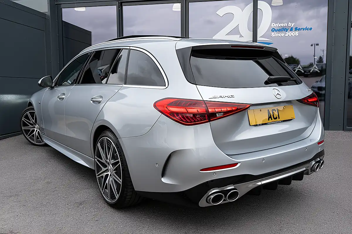 Used 2023 Mercedes-Benz C Class Premium Plus High Tech Silver - Interior and Exterior details 17