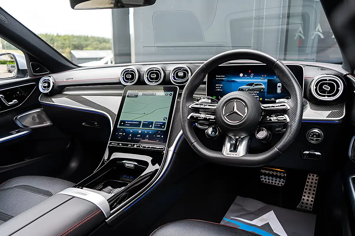 Used 2023 Mercedes-Benz C Class Premium Plus High Tech Silver - Interior and Exterior details 3