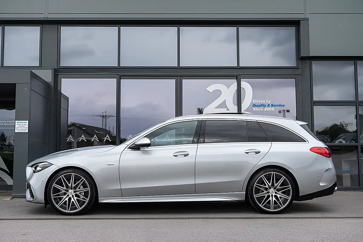 Used 2023 Mercedes-Benz C Class Premium Plus High Tech Silver - Interior and Exterior details 4