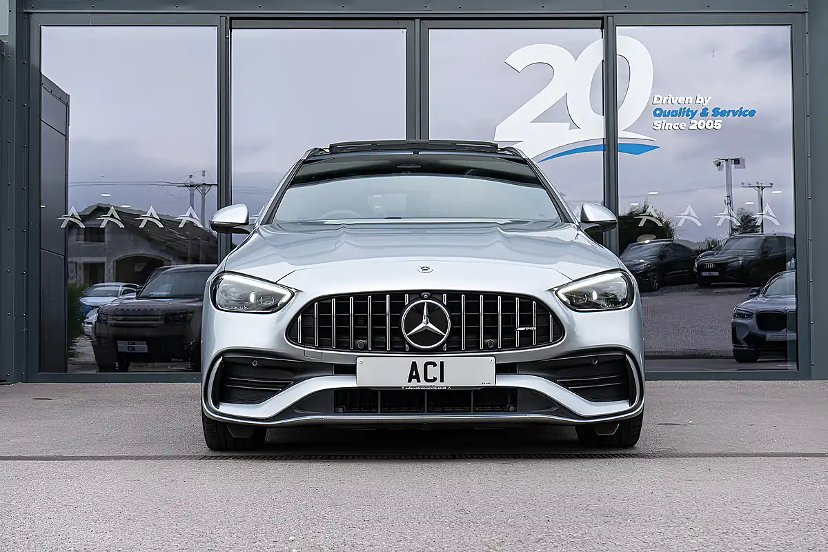 Used 2023 Mercedes-Benz C Class Premium Plus High Tech Silver - Interior and Exterior details 6