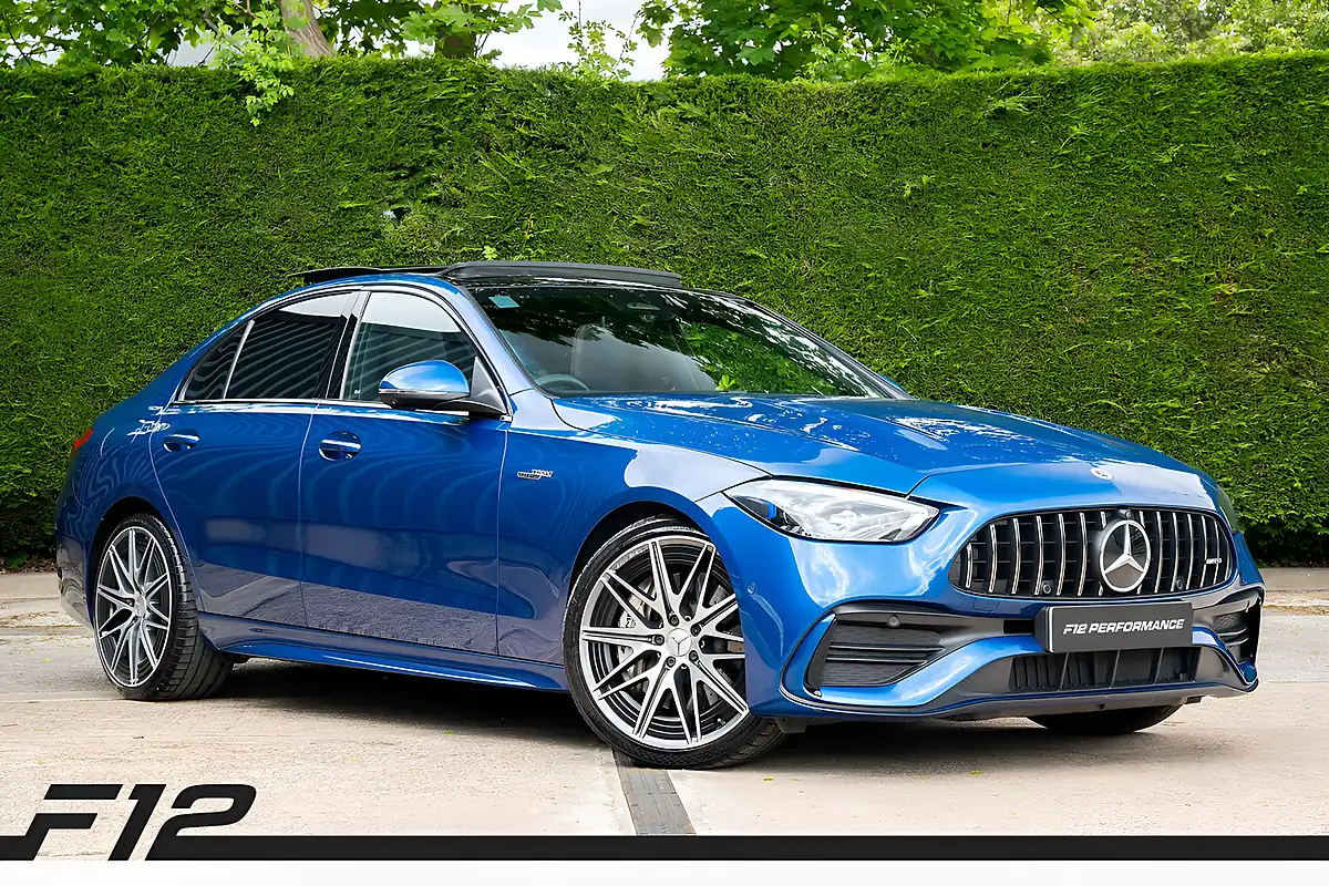 Used 2023 Mercedes-Benz C Class Premium Plus Spectral Blue - Front View