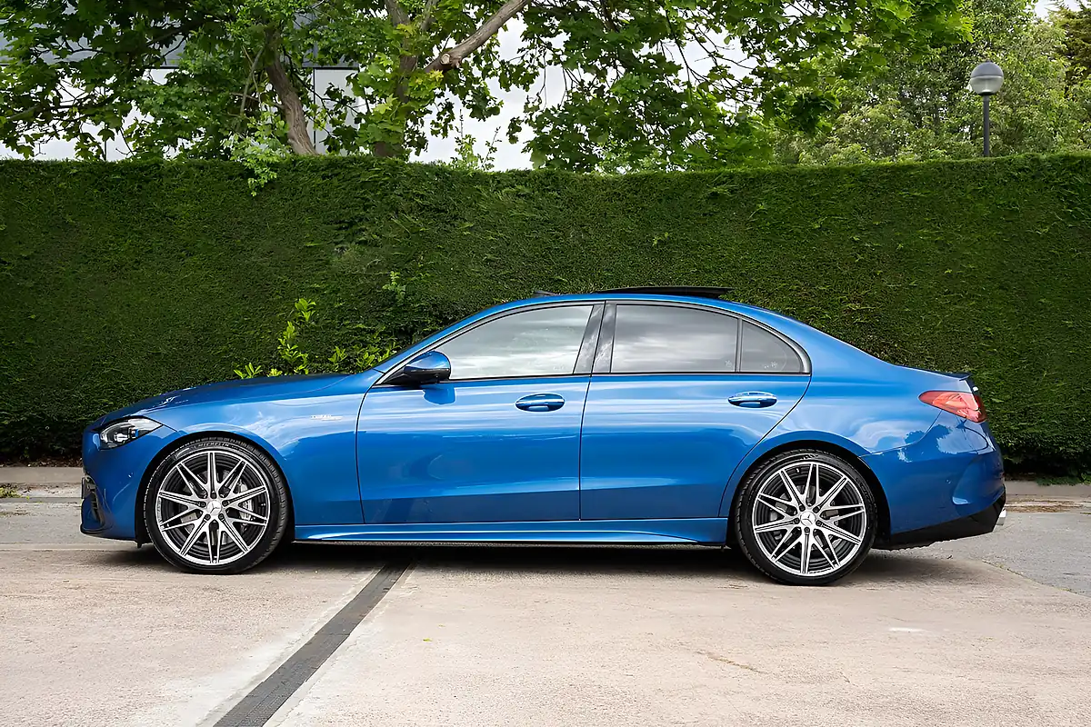 Used 2023 Mercedes-Benz C Class Premium Plus Spectral Blue - Interior and Exterior details 10