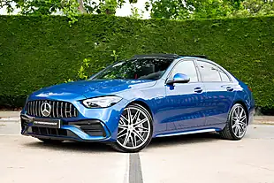 Used 2023 Mercedes-Benz C Class Premium Plus Spectral Blue - Interior and Exterior details 11