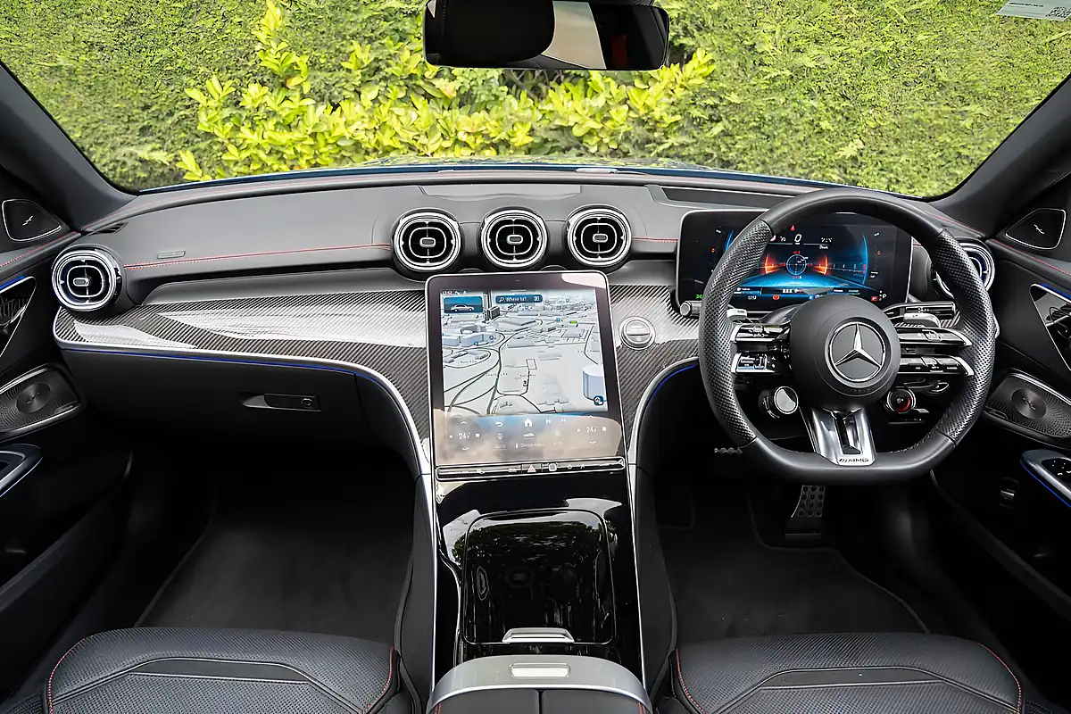 Used 2023 Mercedes-Benz C Class Premium Plus Spectral Blue - Interior and Exterior details 17