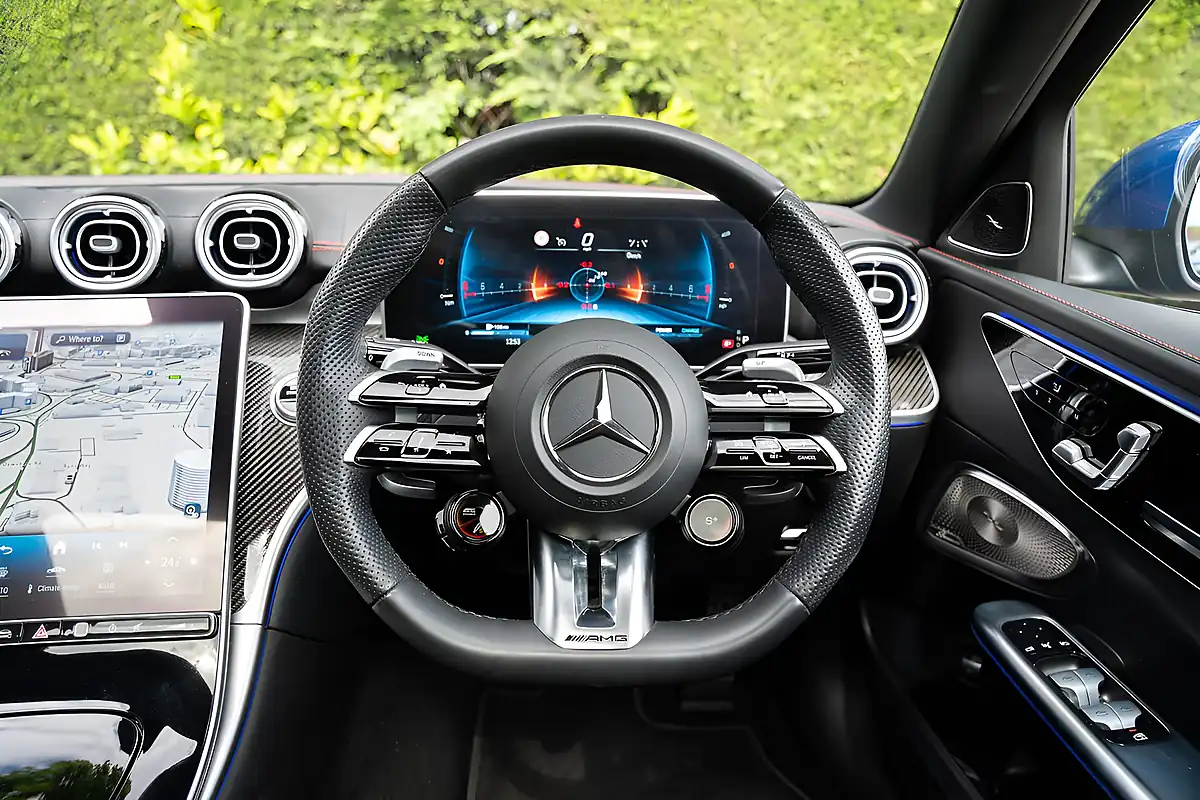 Used 2023 Mercedes-Benz C Class Premium Plus Spectral Blue - Interior and Exterior details 18