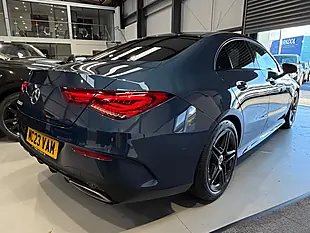 Used 2023 Mercedes-Benz Cla AMG Line (executive) Blue - Interior and Exterior details 10