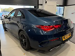 Used 2023 Mercedes-Benz Cla AMG Line (executive) Blue - Interior and Exterior details 11
