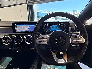 Used 2023 Mercedes-Benz Cla AMG Line (executive) Blue - Interior and Exterior details 18