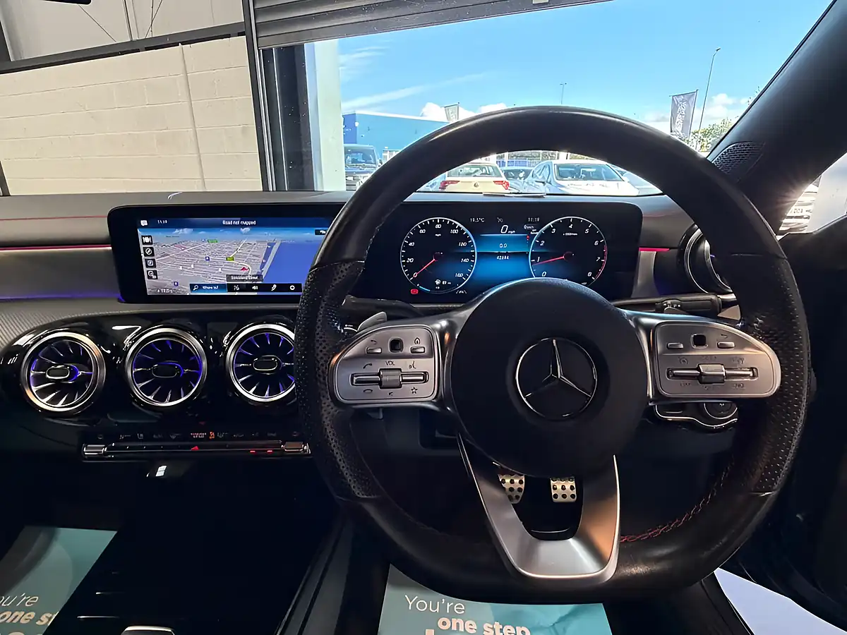 Used 2023 Mercedes-Benz Cla AMG Line (executive) Blue - Interior and Exterior details 18