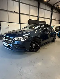 Used 2023 Mercedes-Benz Cla AMG Line (executive) Blue - Interior and Exterior details 2
