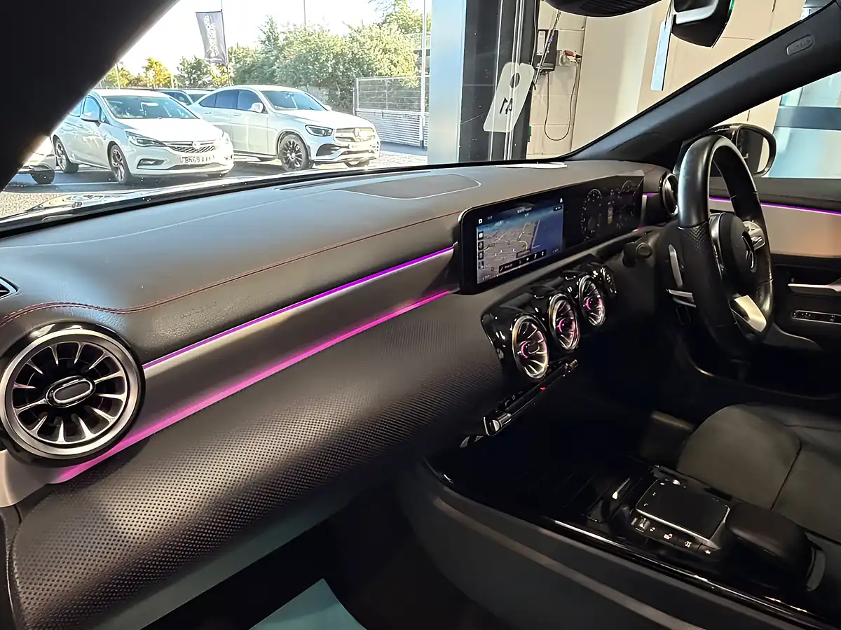 Used 2023 Mercedes-Benz Cla AMG Line (executive) Blue - Interior and Exterior details 20