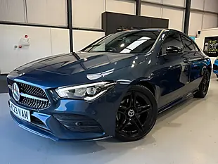 Used 2023 Mercedes-Benz Cla AMG Line (executive) Blue - Interior and Exterior details 3