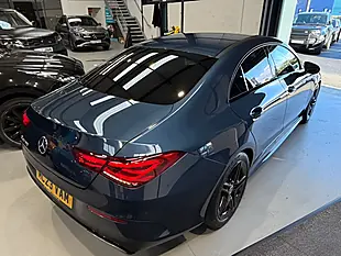 Used 2023 Mercedes-Benz Cla AMG Line (executive) Blue - Interior and Exterior details 4