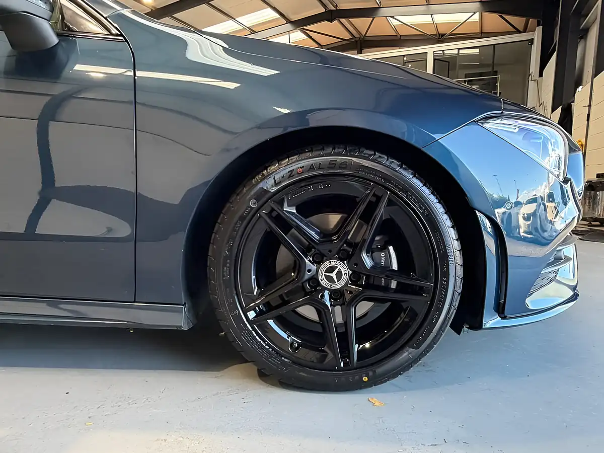 Used 2023 Mercedes-Benz Cla AMG Line (executive) Blue - Interior and Exterior details 7