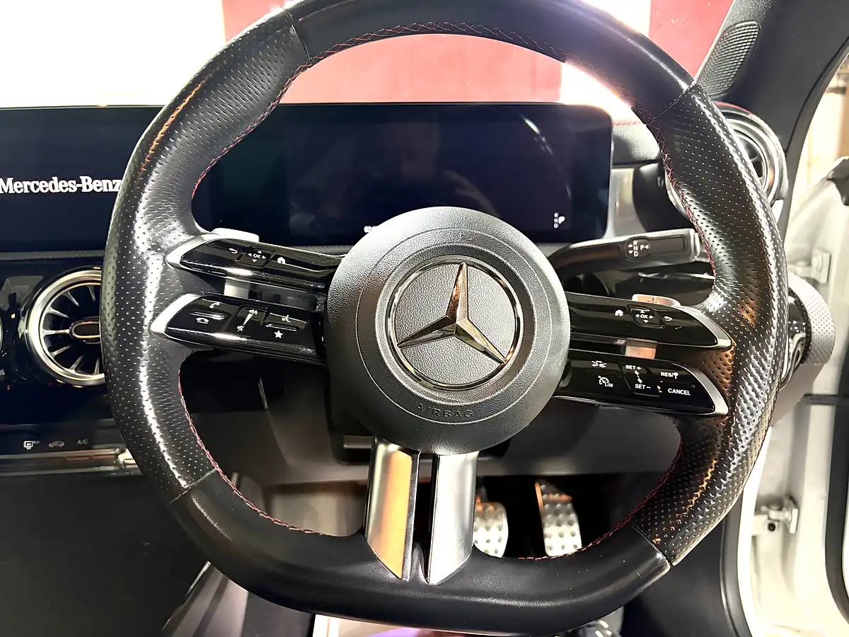 Used 2023 Mercedes-Benz Cla AMG Line (executive) Digital White - Interior and Exterior details 16