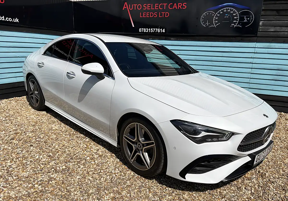 Used 2023 Mercedes-Benz Cla AMG Line (executive) Digital White - Interior and Exterior details 2