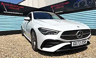 Used 2023 Mercedes-Benz Cla AMG Line (executive) Digital White - Interior and Exterior details 4