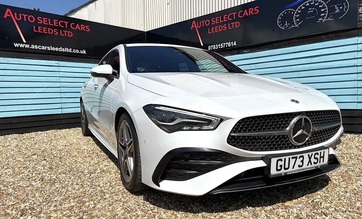 Used 2023 Mercedes-Benz Cla AMG Line (executive) Digital White - Interior and Exterior details 4