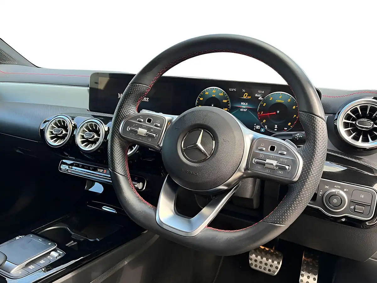 Used 2023 Mercedes-Benz Cla AMG Line Executive Polar White - Interior and Exterior details 12