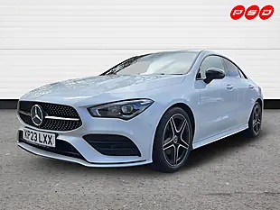 Used 2023 Mercedes-Benz Cla AMG Line Executive Polar White - Interior and Exterior details 4