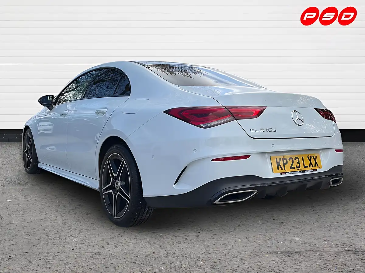 Used 2023 Mercedes-Benz Cla AMG Line Executive Polar White - Interior and Exterior details 6