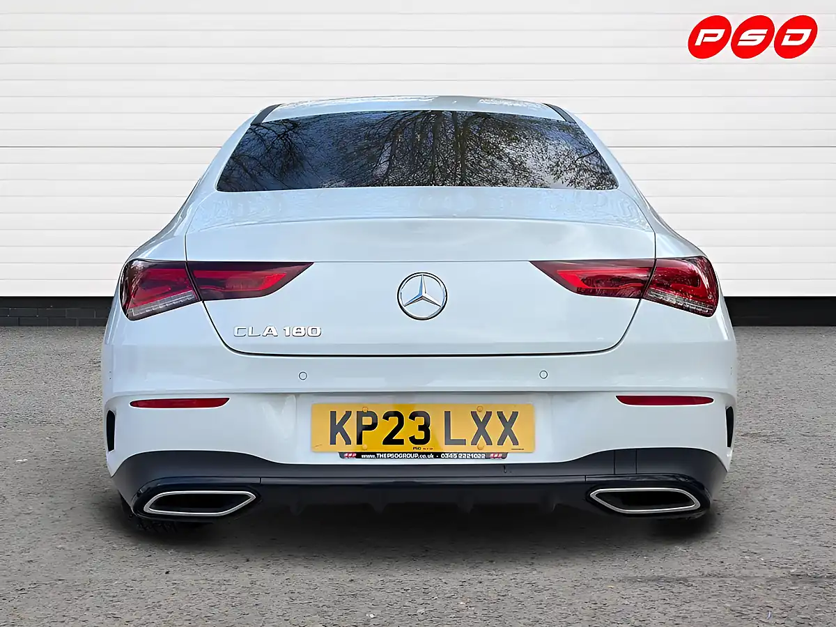 Used 2023 Mercedes-Benz Cla AMG Line Executive Polar White - Interior and Exterior details 7