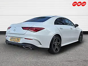 Used 2023 Mercedes-Benz Cla AMG Line Executive Polar White - Interior and Exterior details 8