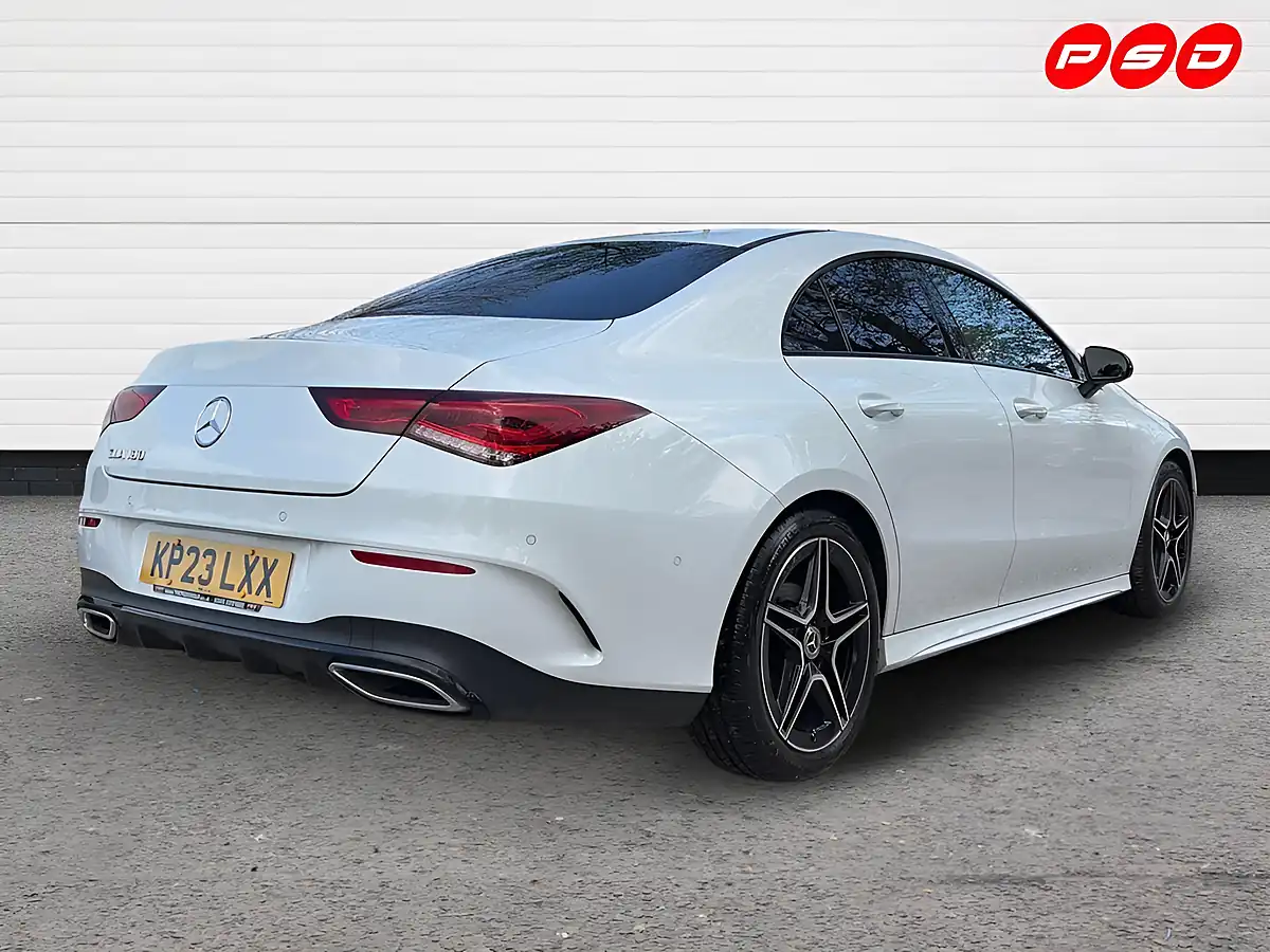 Used 2023 Mercedes-Benz Cla AMG Line Executive Polar White - Interior and Exterior details 8