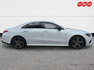 Used 2023 Mercedes-Benz Cla AMG Line Executive Polar White - Interior and Exterior details 9