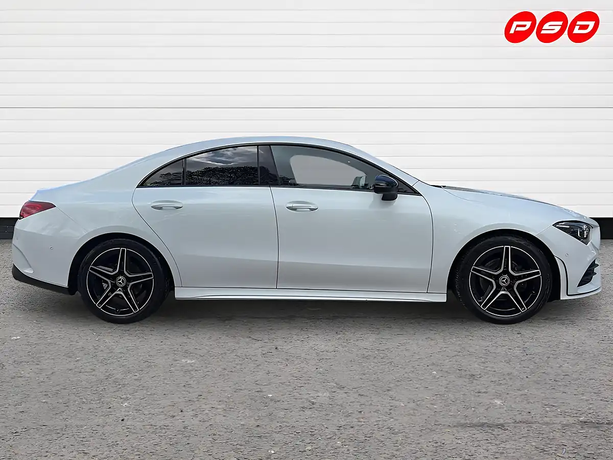 Used 2023 Mercedes-Benz Cla AMG Line Executive Polar White - Interior and Exterior details 9