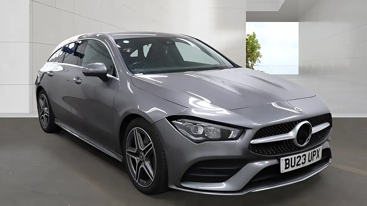 Used 2023 Mercedes-Benz Cla AMG Line Grey - Front View