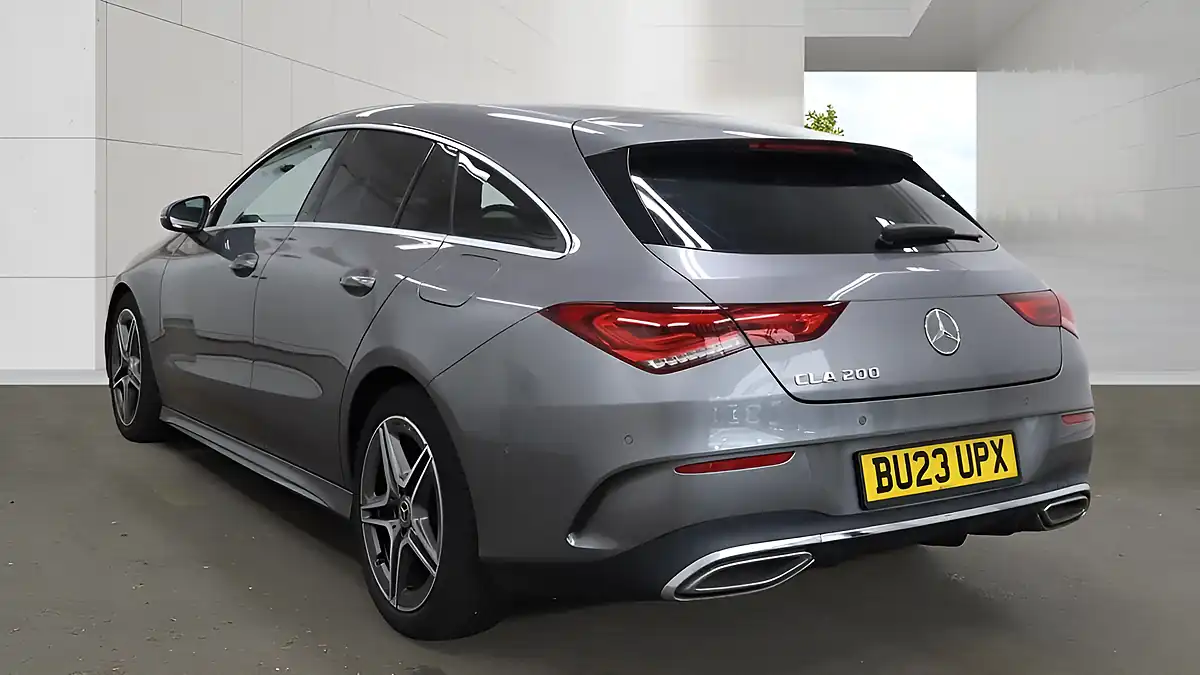 Used 2023 Mercedes-Benz Cla AMG Line Grey - Interior and Exterior details 3