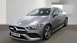 Used 2023 Mercedes-Benz Cla AMG Line Grey - Interior and Exterior details 4
