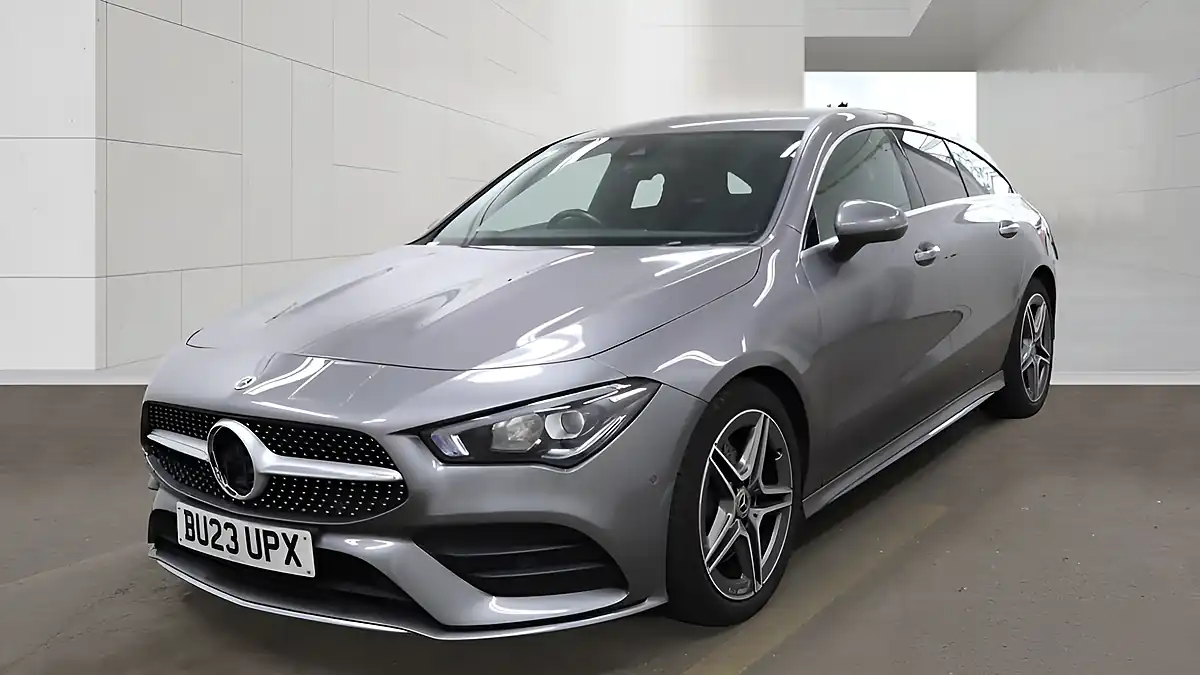 Used 2023 Mercedes-Benz Cla AMG Line Grey - Interior and Exterior details 4
