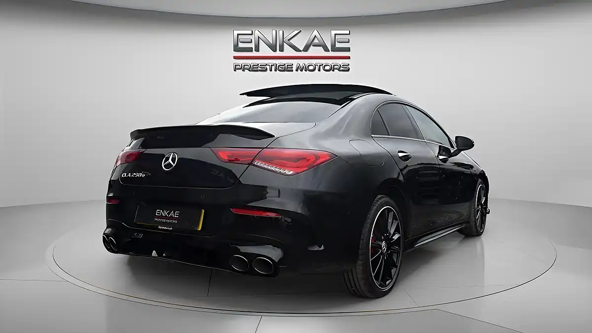 Used 2023 Mercedes-Benz Cla AMG Line Night Edition Black - Front View