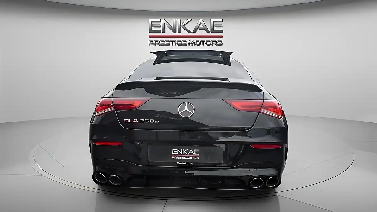 Used 2023 Mercedes-Benz Cla AMG Line Night Edition Black - Interior and Exterior details 5