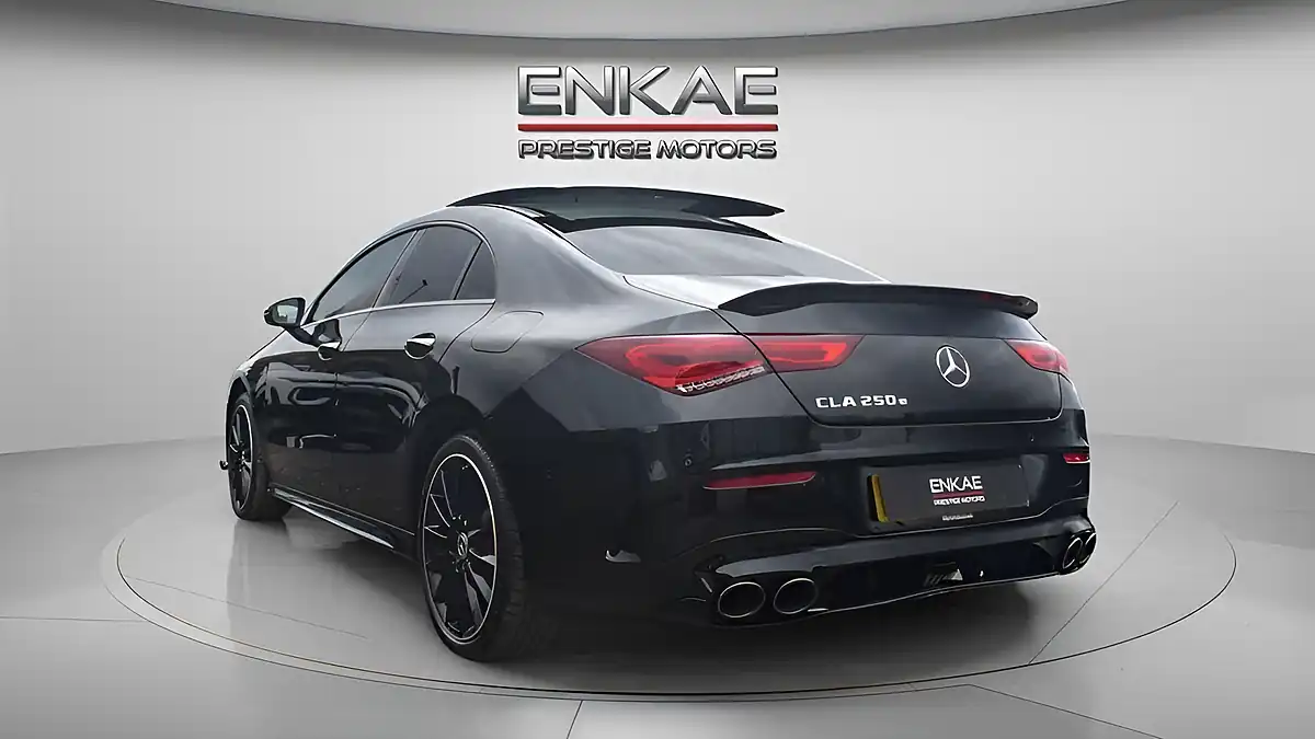 Used 2023 Mercedes-Benz Cla AMG Line Night Edition Black - Interior and Exterior details 6