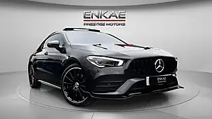 Used 2023 Mercedes-Benz Cla AMG Line Night Edition (premium Plus) Black - Interior and Exterior details 2