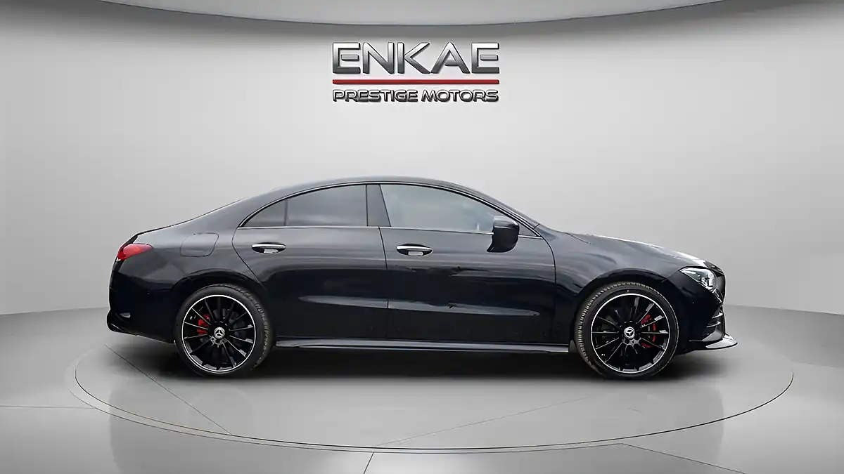 Used 2023 Mercedes-Benz Cla AMG Line Night Edition (premium Plus) Black - Interior and Exterior details 4