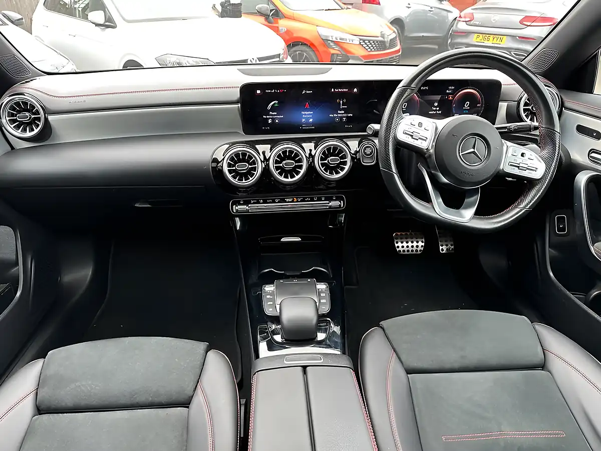 Used 2023 Mercedes-Benz Cla AMG Line Night Edition (premium Plus) Black - Interior and Exterior details 11