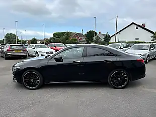 Used 2023 Mercedes-Benz Cla AMG Line Night Edition (premium Plus) Black - Interior and Exterior details 4