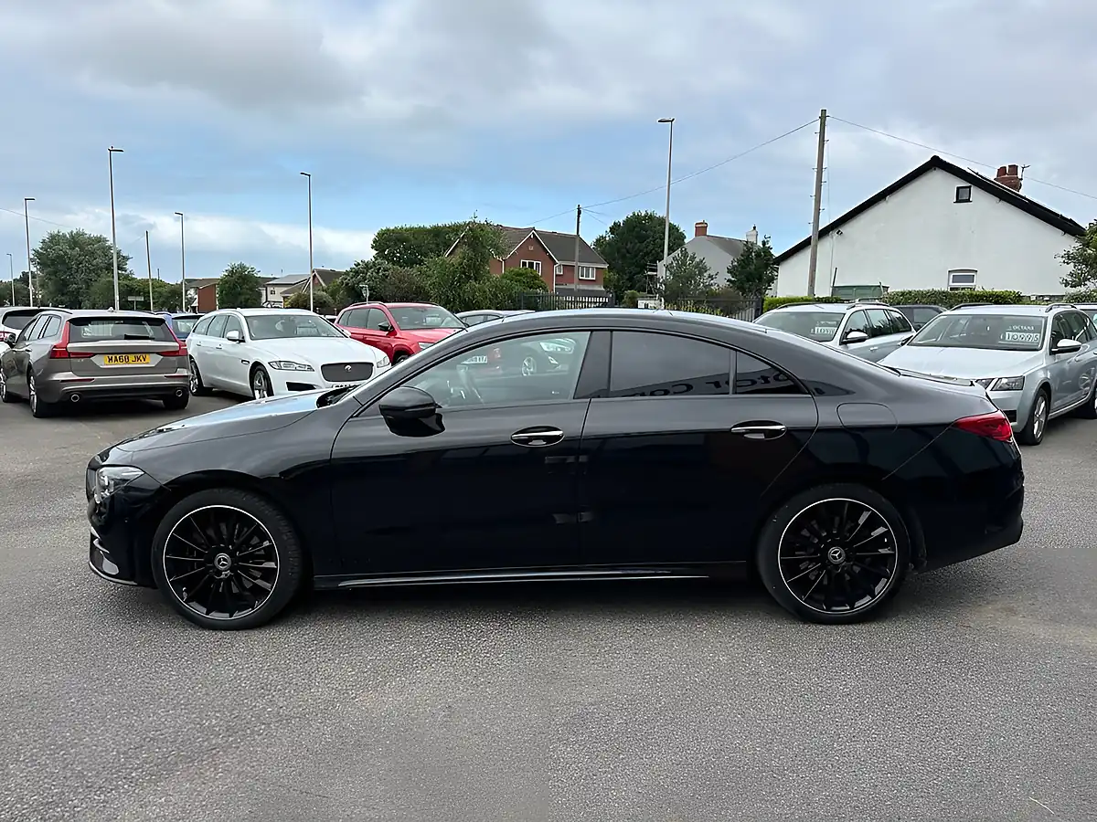 Used 2023 Mercedes-Benz Cla AMG Line Night Edition (premium Plus) Black - Interior and Exterior details 4
