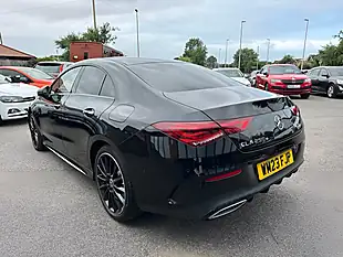 Used 2023 Mercedes-Benz Cla AMG Line Night Edition (premium Plus) Black - Interior and Exterior details 5