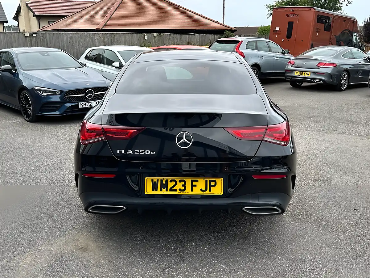 Used 2023 Mercedes-Benz Cla AMG Line Night Edition (premium Plus) Black - Interior and Exterior details 6